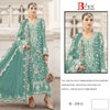 Bilqis B 258 E To H Chiffon Pakistani Salwar Suits Wholesale Price In Surat
